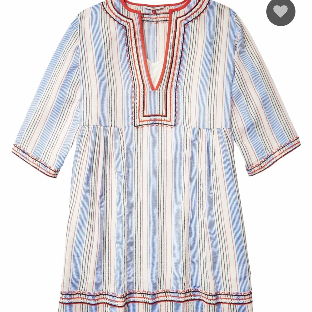 Tommy Hilfiger Brand New Kaftan Style Dress in S/ Premium Cotton - Picture 2 of 10